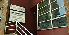 [Massage clinic entrance]